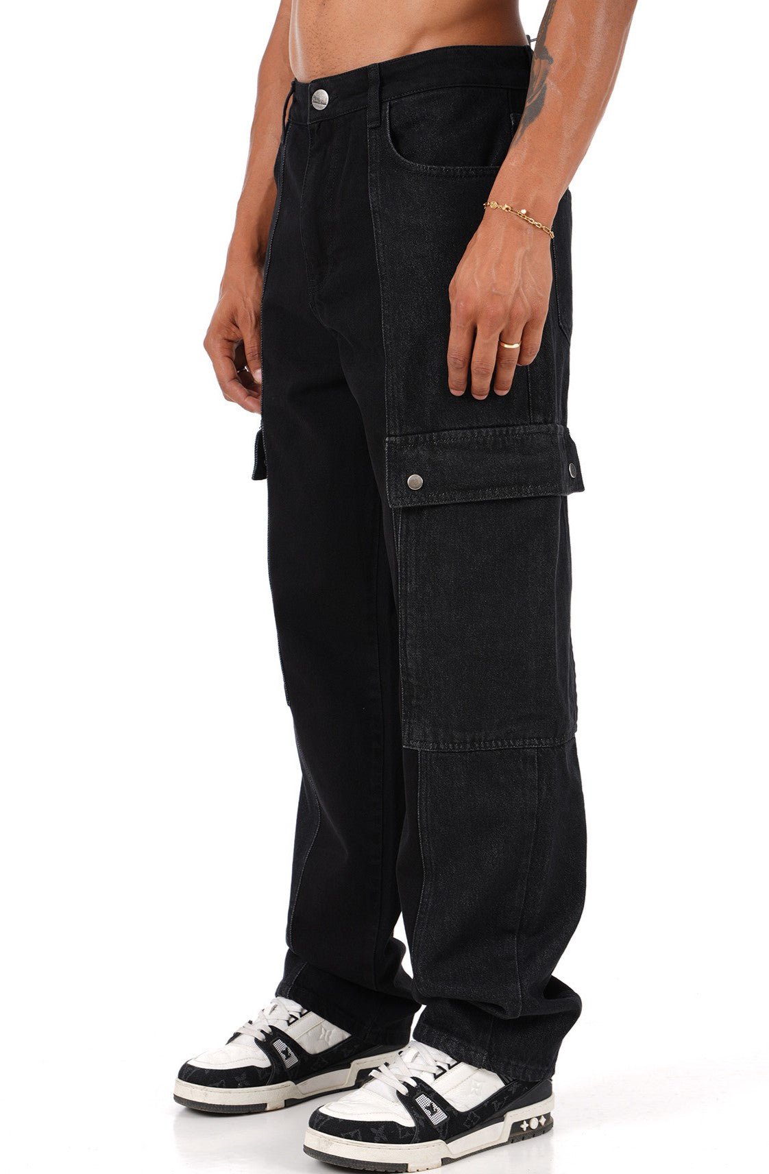 THE MADZ FLARED CARGOPANTS - Vibes Fashion