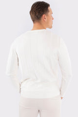 THE MAISON KNITTED CREWNECK SWEATER - Vibes Fashion
