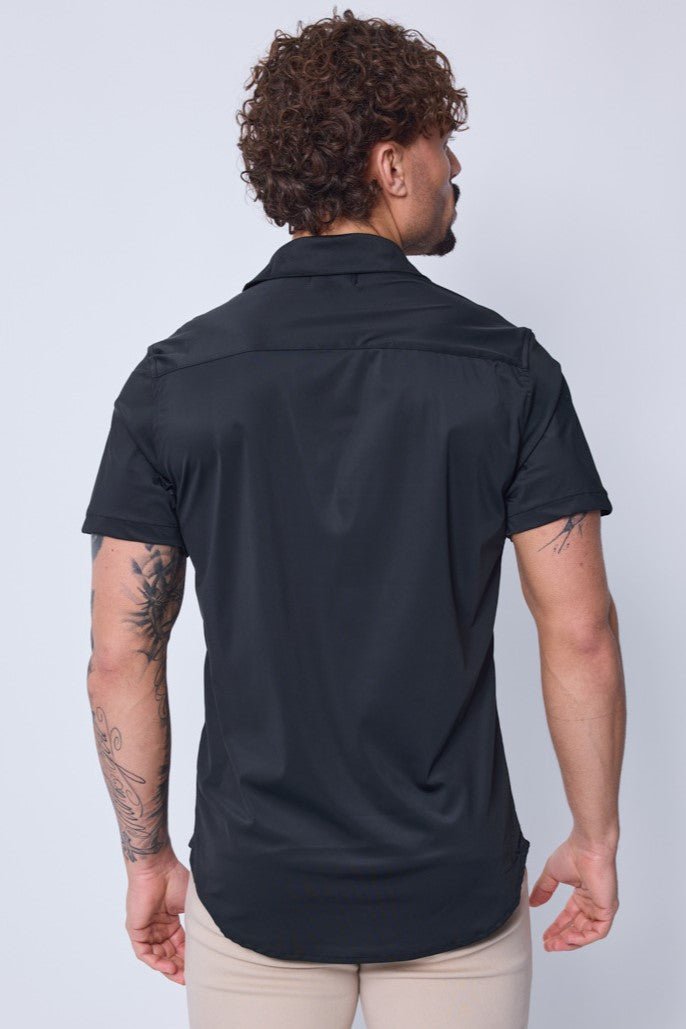 THE MENDOZA GLANS SUPER STRETCH OVERHEMD - Vibes Fashion