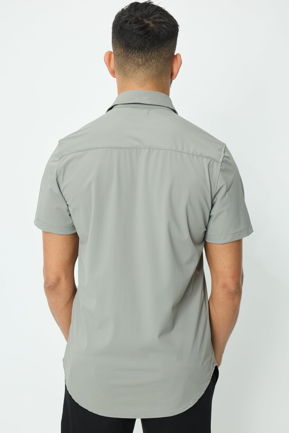 THE MENDOZA GLANS SUPER STRETCH OVERHEMD - Vibes Fashion