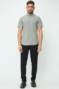 THE MENDOZA GLANS SUPER STRETCH OVERHEMD - Vibes Fashion