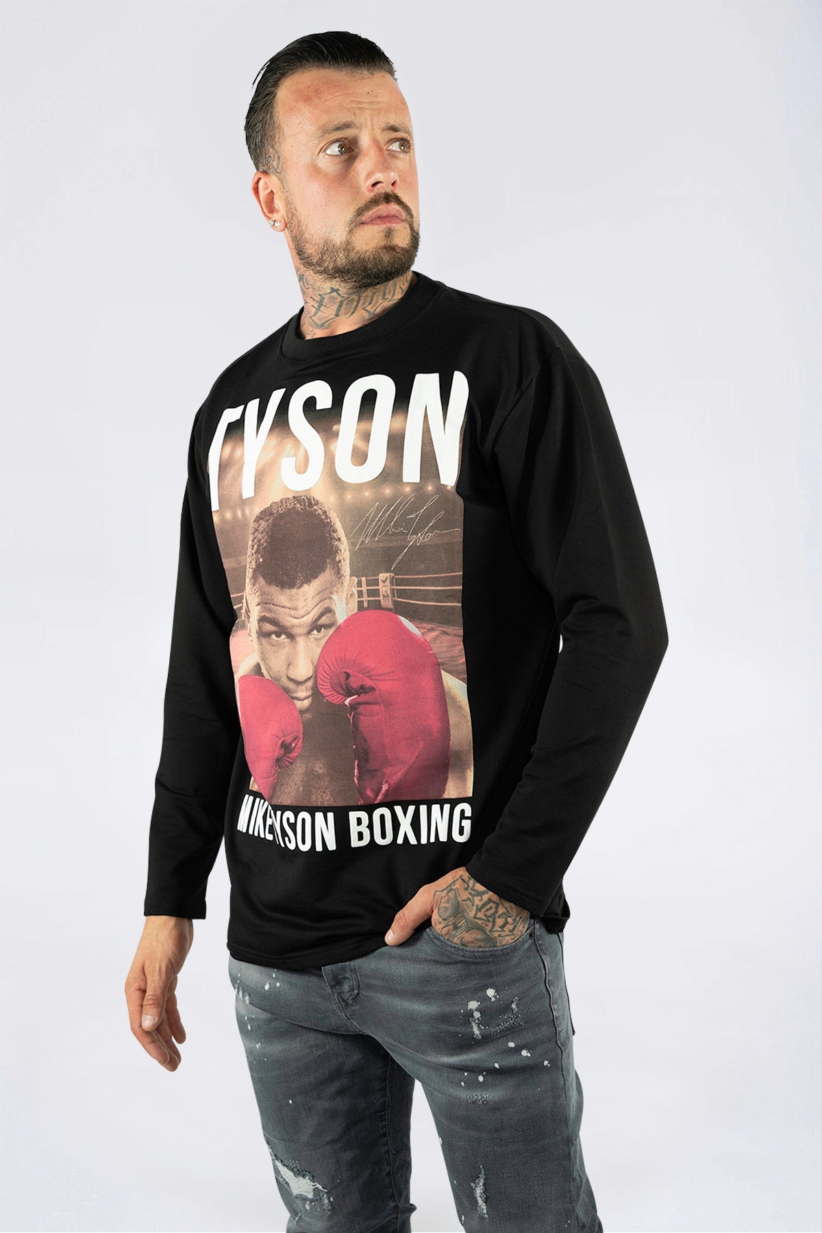 THE MIKE TYSON LONG SLEEVE T SHIRT - Vibes Fashion