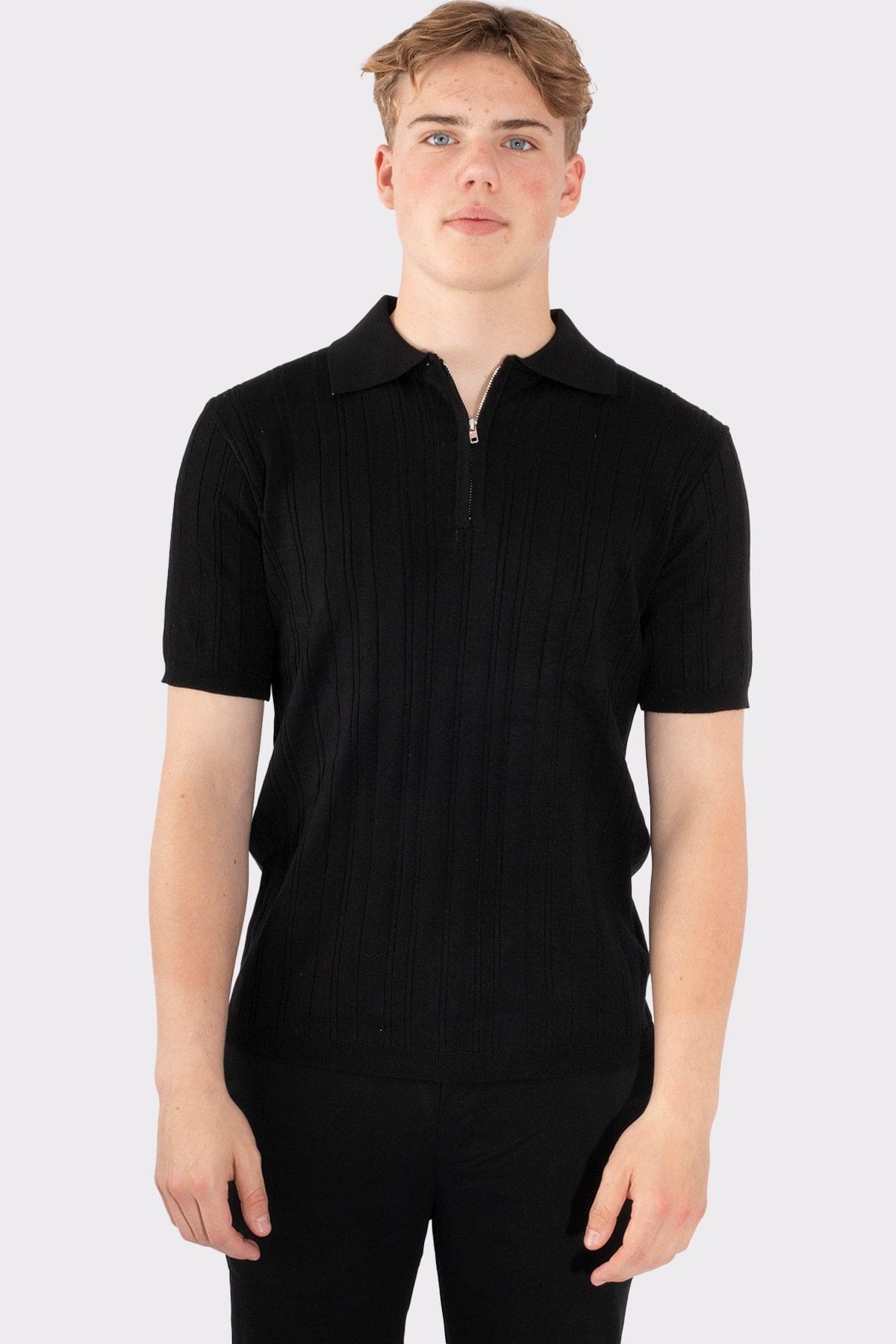 THE MILANO ZIPPED POLO - Vibes Fashion