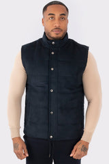 THE MONACO SUEDE BODYWARMER - Vibes Fashion