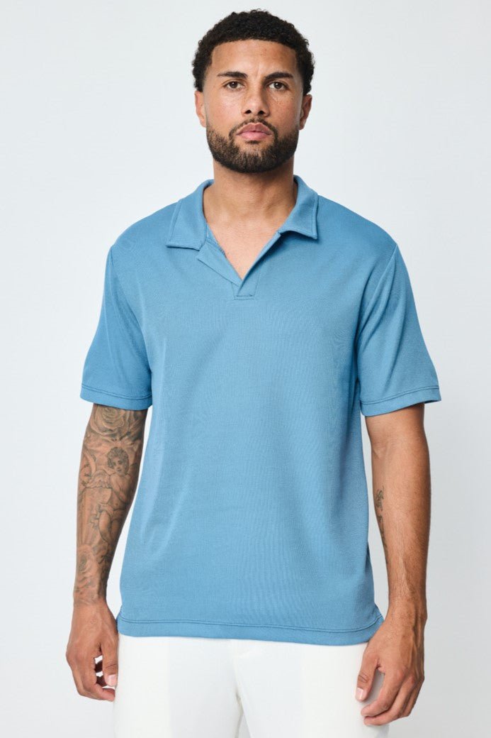 THE MONACO V NECK POLO - Vibes Fashion