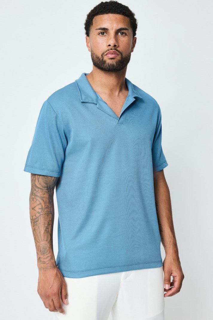 THE MONACO V NECK POLO - Vibes Fashion