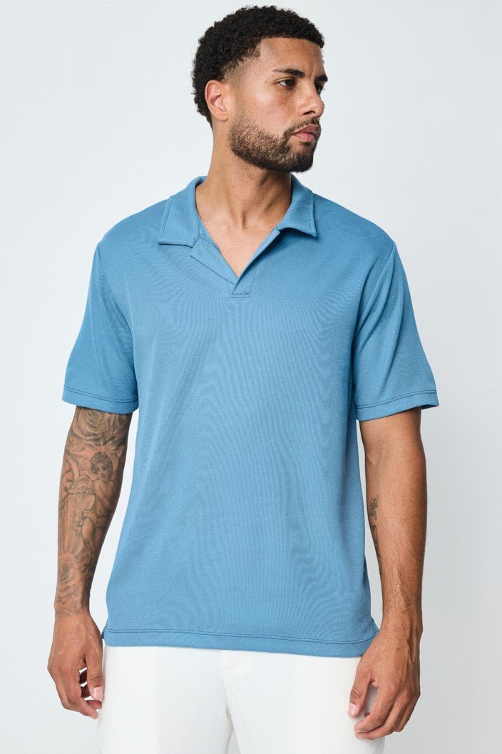 THE MONACO V NECK POLO - Vibes Fashion