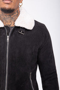 THE MONDAVIO FUR COLLAR JACKET - Vibes Fashion
