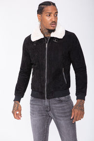 THE MONDAVIO FUR COLLAR JACKET - Vibes Fashion
