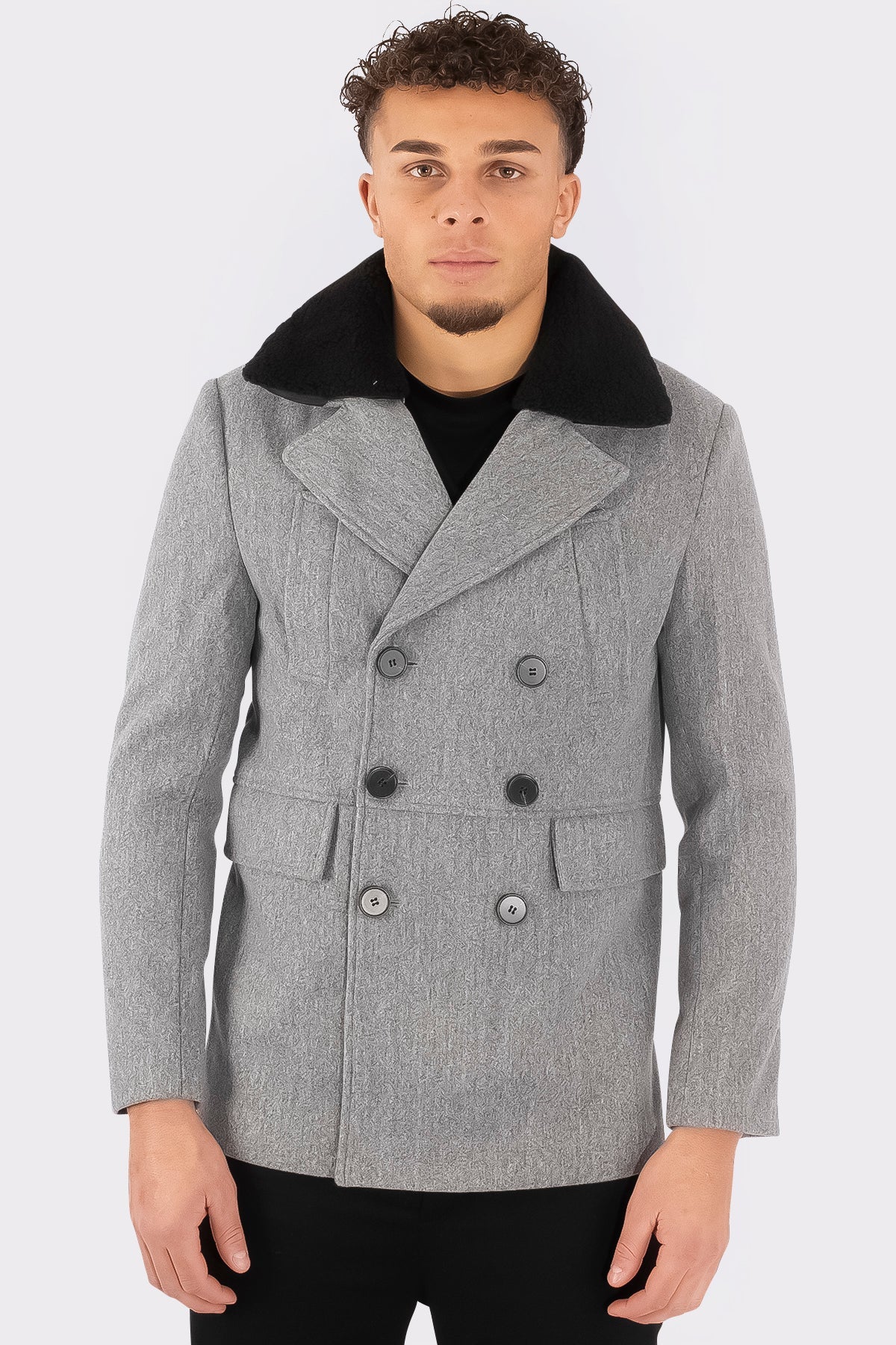 THE MOSLEY FUR PEACOAT - Vibes Fashion