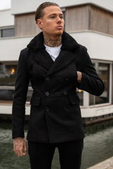 THE MOSLEY FUR PEACOAT - Vibes Fashion