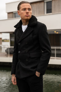 THE MOSLEY FUR PEACOAT - Vibes Fashion