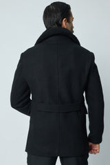 THE MOSLEY FUR PEACOAT - Vibes Fashion