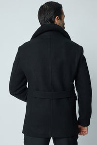 THE MOSLEY FUR PEACOAT - Vibes Fashion