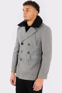 THE MOSLEY FUR PEACOAT - Vibes Fashion