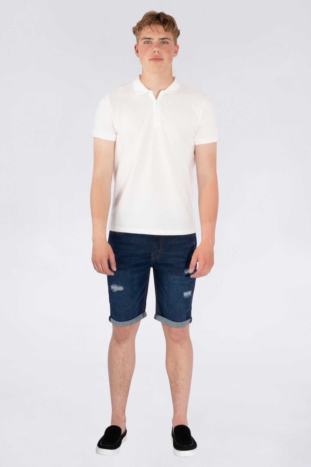 THE ORISTANO SHORT JEANS - Vibes Fashion