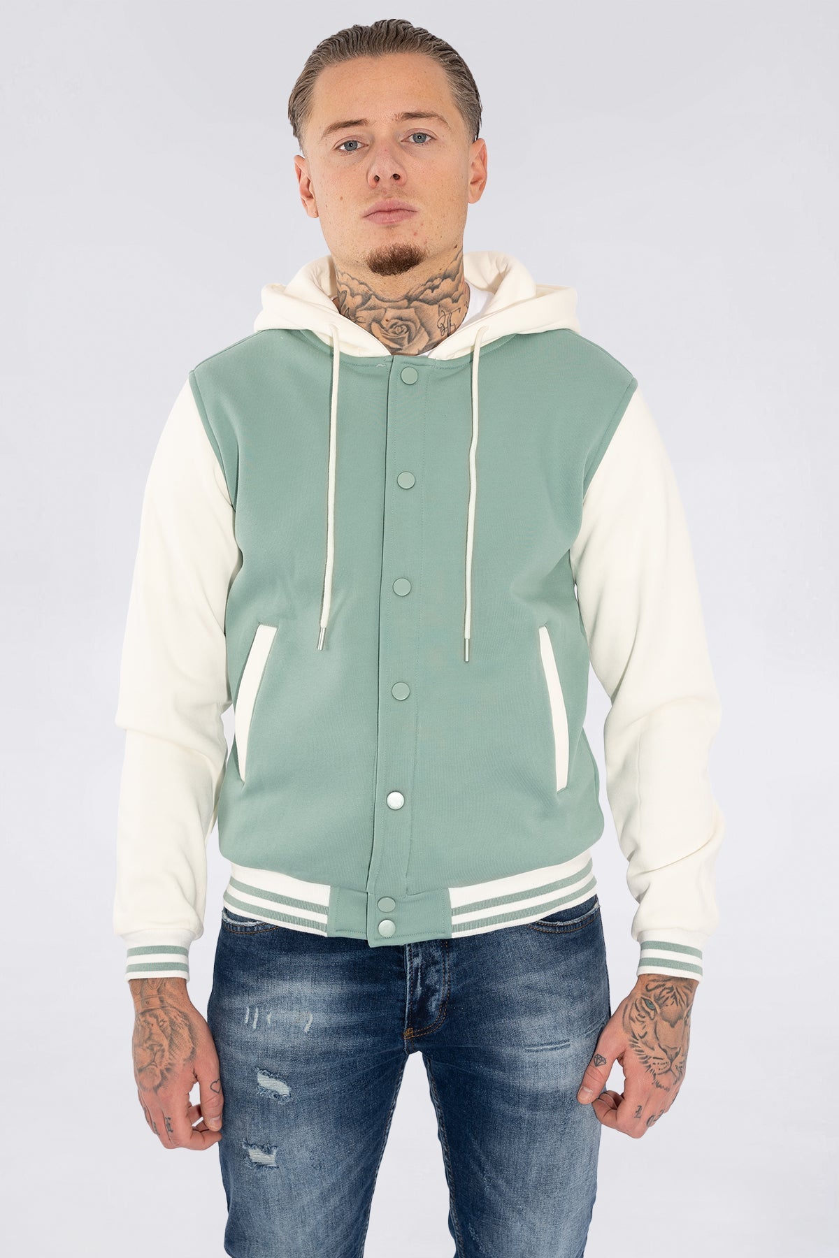 THE ORLANDO BASEBALL JACKET - Vibes Fashion