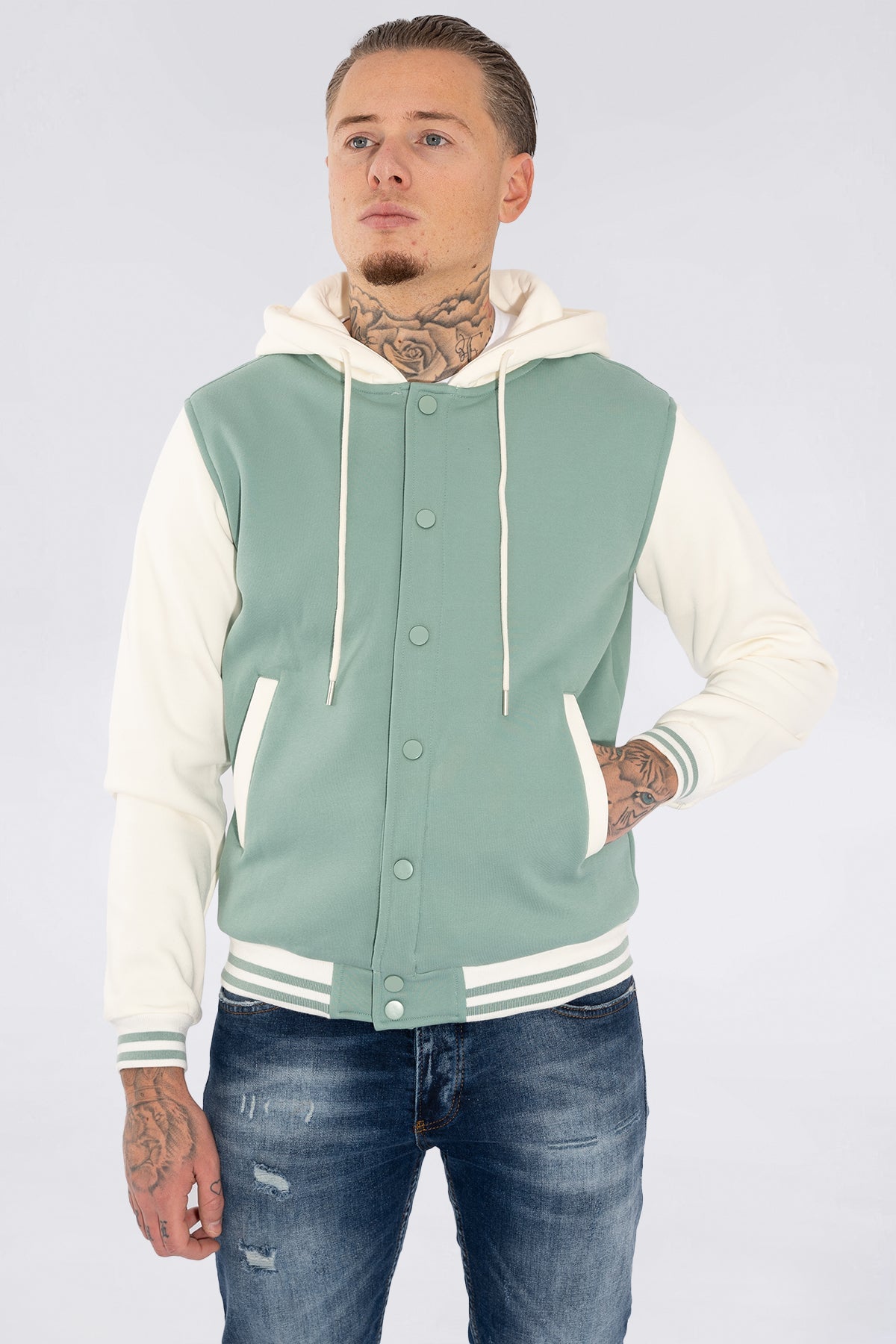 THE ORLANDO BASEBALL JACKET - Vibes Fashion
