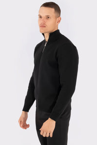 THE OSLO KNIT HALF-ZIP - Vibes Fashion