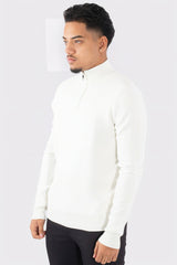 THE OSLO KNIT HALF-ZIP - Vibes Fashion