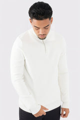 THE OSLO KNIT HALF-ZIP - Vibes Fashion