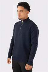 THE OSLO KNIT HALF-ZIP - Vibes Fashion