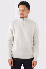 THE OSLO KNIT HALF-ZIP - Vibes Fashion