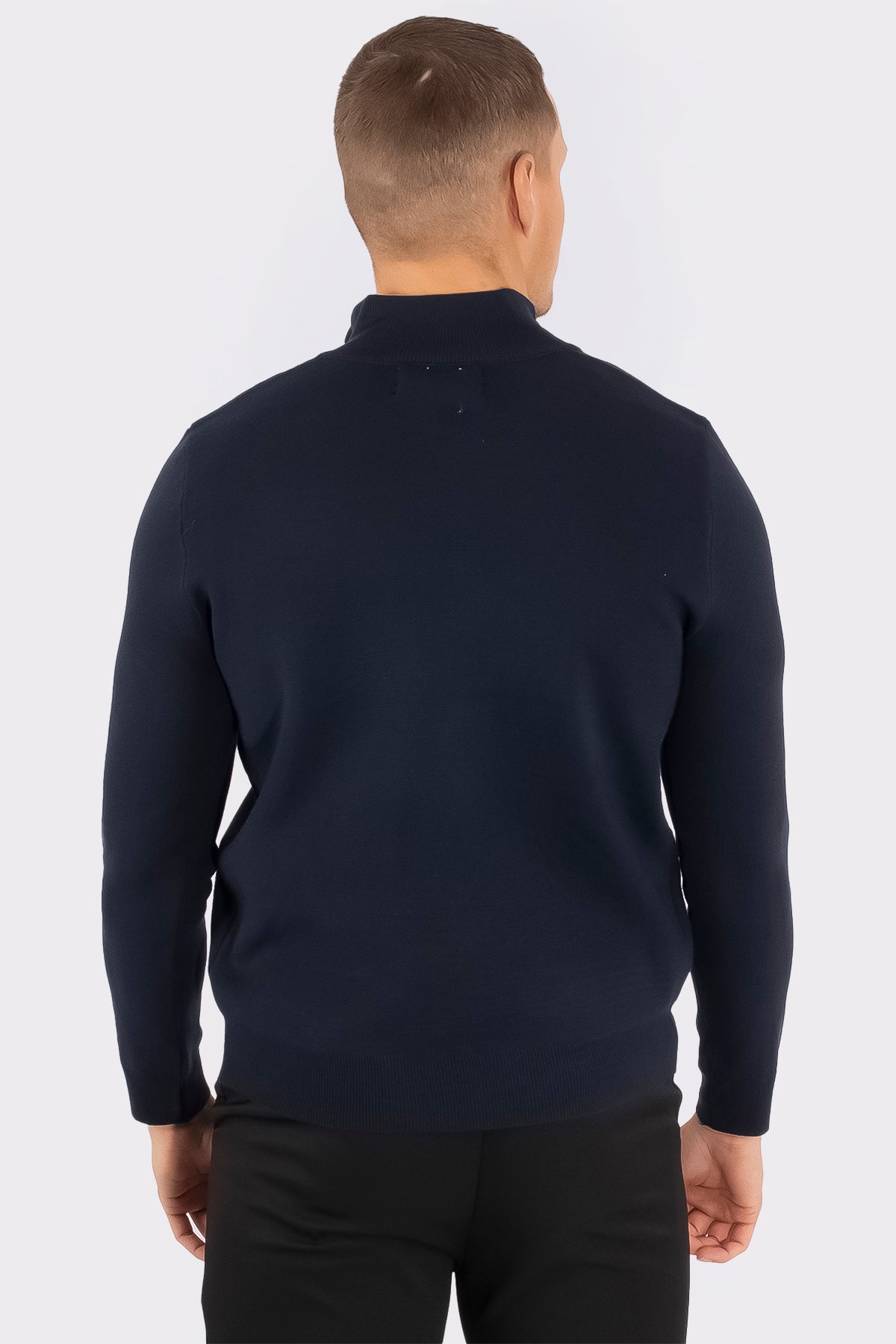 THE OSLO KNIT HALF-ZIP - Vibes Fashion