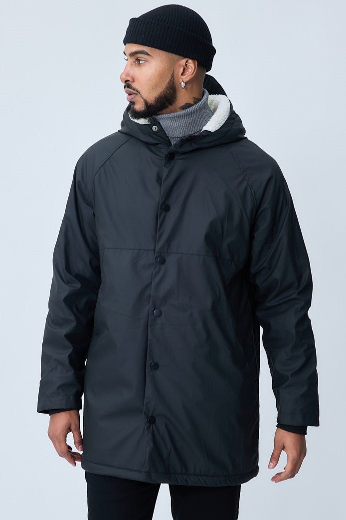 THE PETERSBURG FUR HOODED RAINCOAT - Vibes Fashion