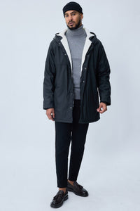THE PETERSBURG FUR HOODED RAINCOAT - Vibes Fashion