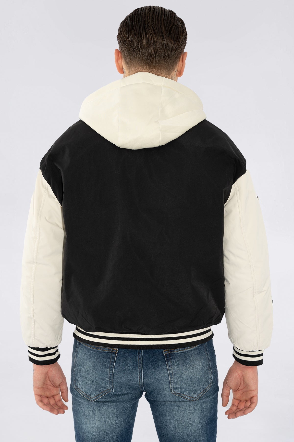 THE RELLFAST HOODED BASEBALL JACKET - Vibes Fashion