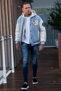 THE RELLFAST HOODED BASEBALL JACKET - Vibes Fashion