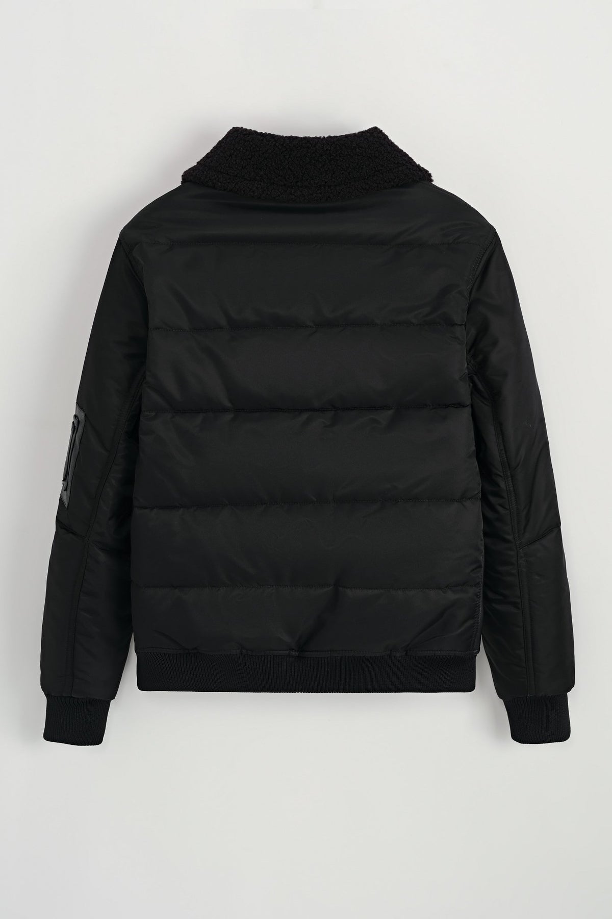 THE SABINI LEATHER BOMBER JACKET - Vibes Fashion