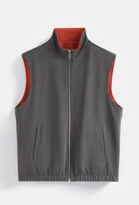 THE SANTINO REVERSIBLE GILET - Vibes Fashion