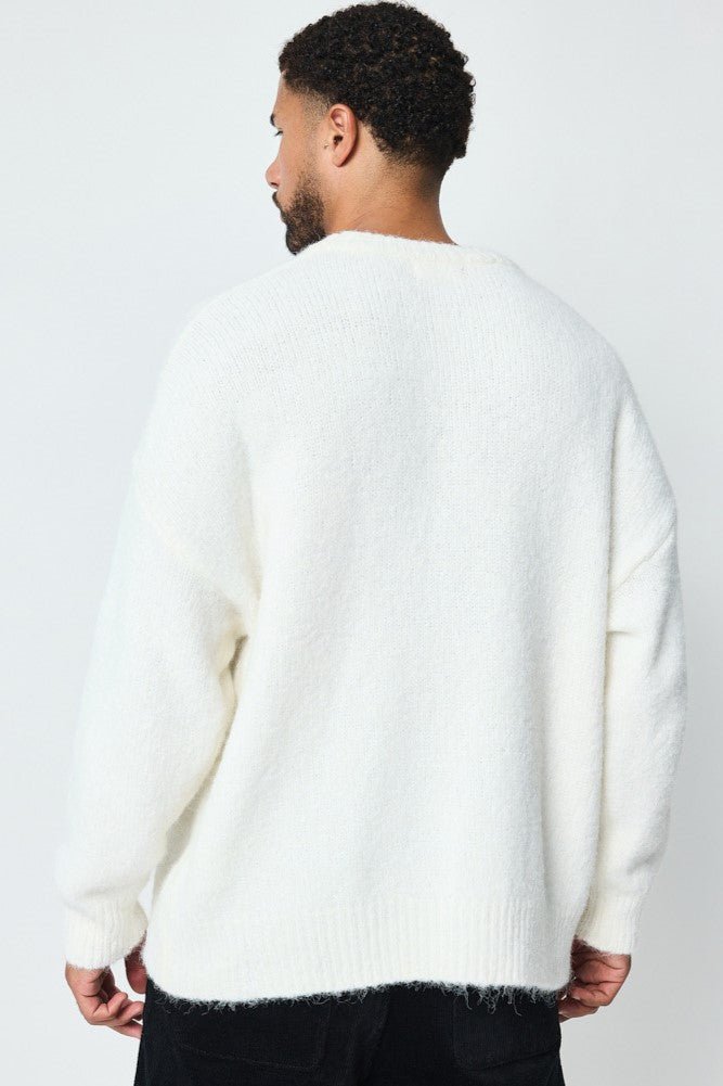 THE SARMATO OVERSIZED KNITTED SWEATER - Vibes Fashion