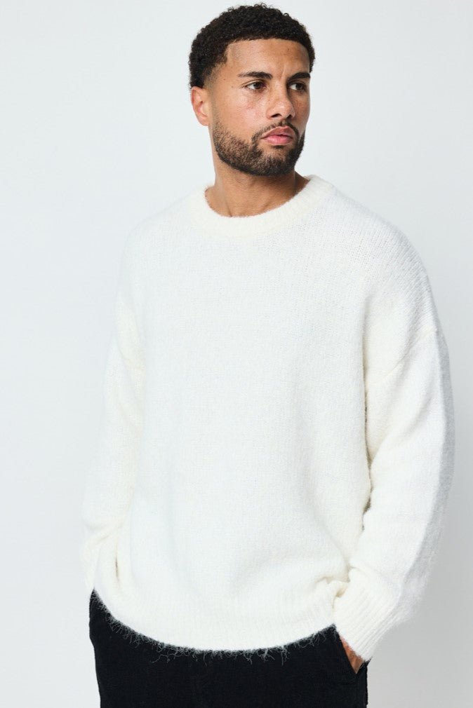 THE SARMATO OVERSIZED KNITTED SWEATER - Vibes Fashion