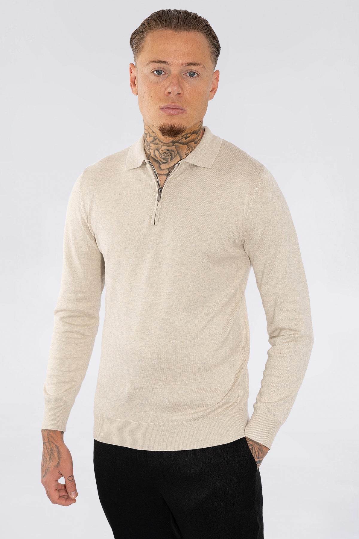 THE SILVERTON LONGSLEEVE POLO - Vibes Fashion