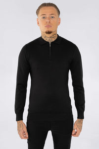 THE SILVERTON LONGSLEEVE POLO - Vibes Fashion