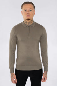 THE SILVERTON LONGSLEEVE POLO - Vibes Fashion