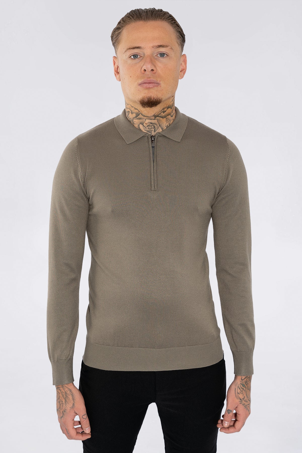 THE SILVERTON LONGSLEEVE POLO - Vibes Fashion