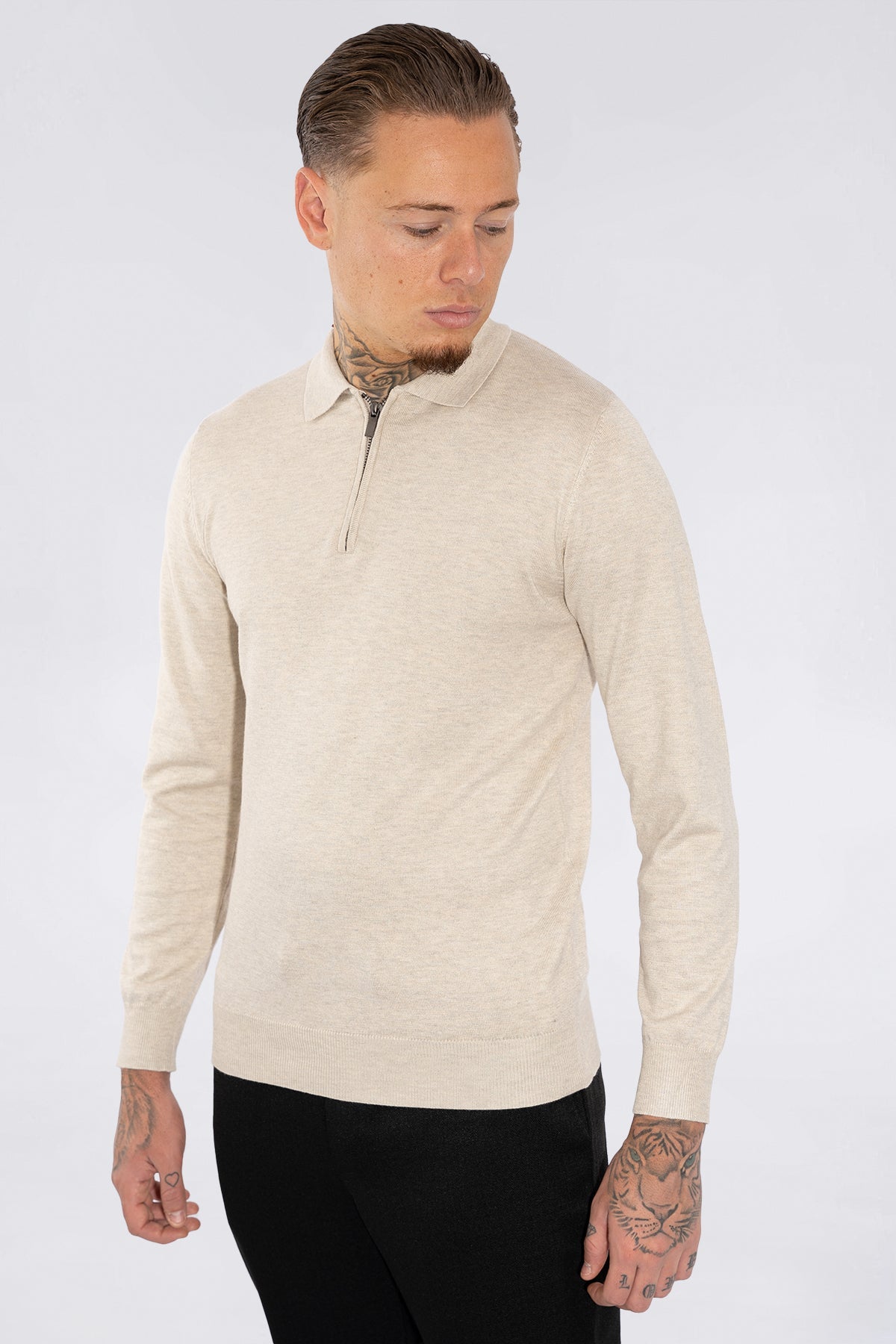 THE SILVERTON LONGSLEEVE POLO - Vibes Fashion