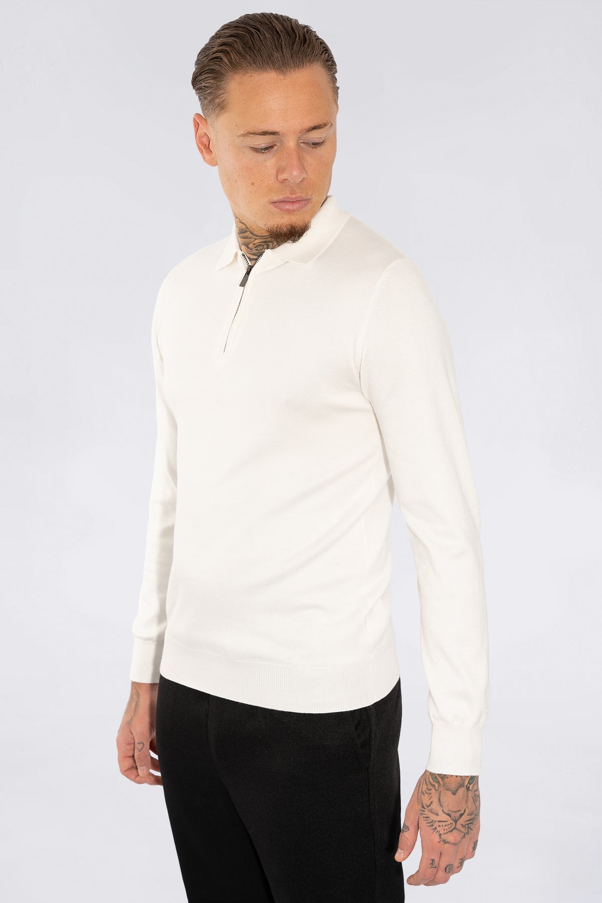 THE SILVERTON LONGSLEEVE POLO - Vibes Fashion