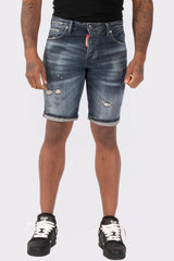 THE SLIMFIT STRETCH SHORT JEANS - Vibes Fashion