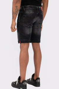 THE SLIMFIT STRETCH SHORT JEANS - Vibes Fashion