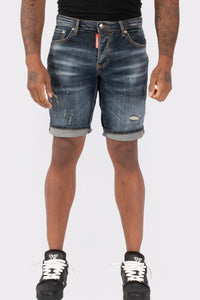THE SLIMFIT STRETCH SHORT JEANS - Vibes Fashion