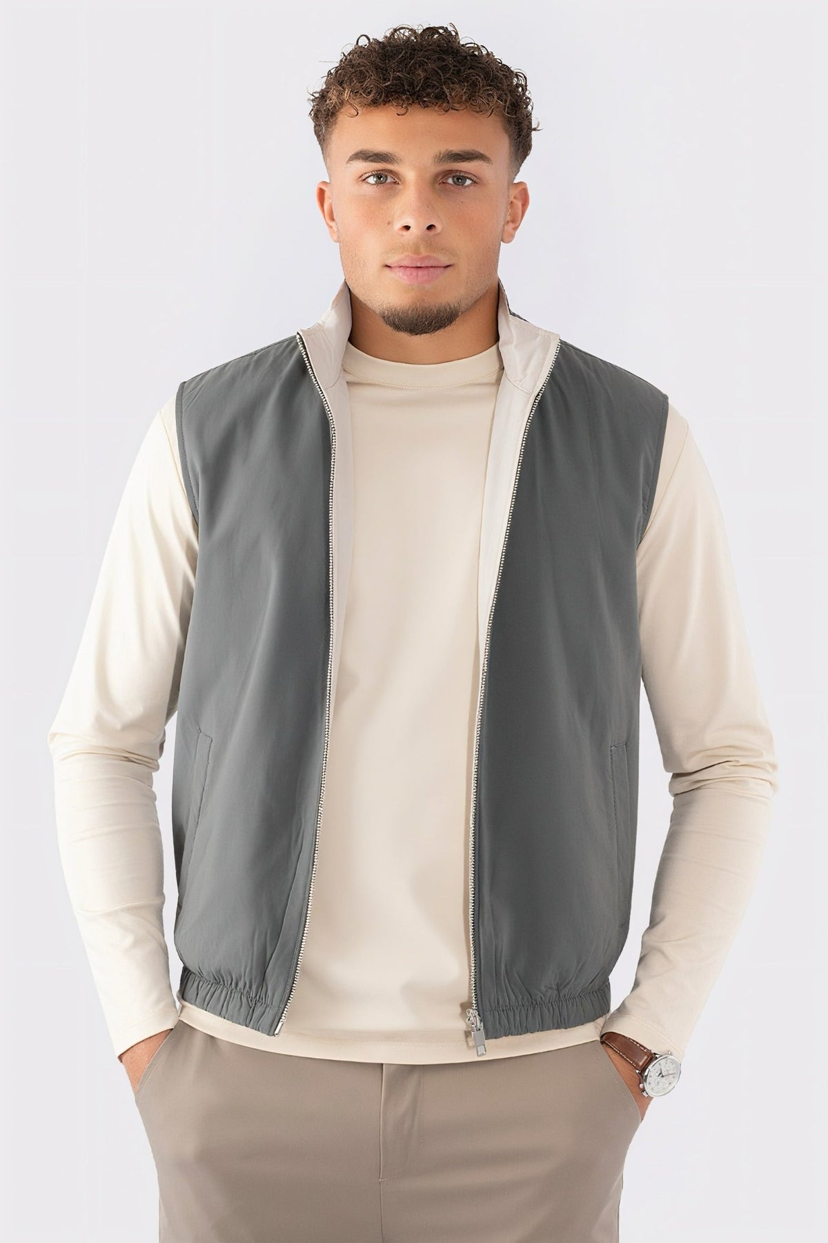 THE STOCKHOLM REVERSIBLE GILET - Vibes Fashion