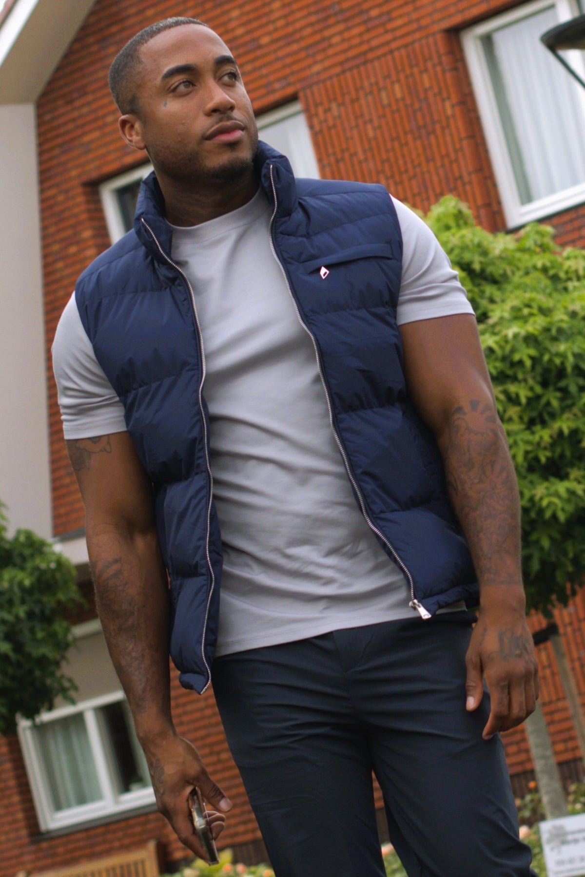 THE STOCKHOLM ZIPPED BODYWARMER - Vibes Fashion