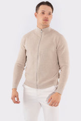 THE VALERIO FULL ZIP SWEATER - Vibes Fashion
