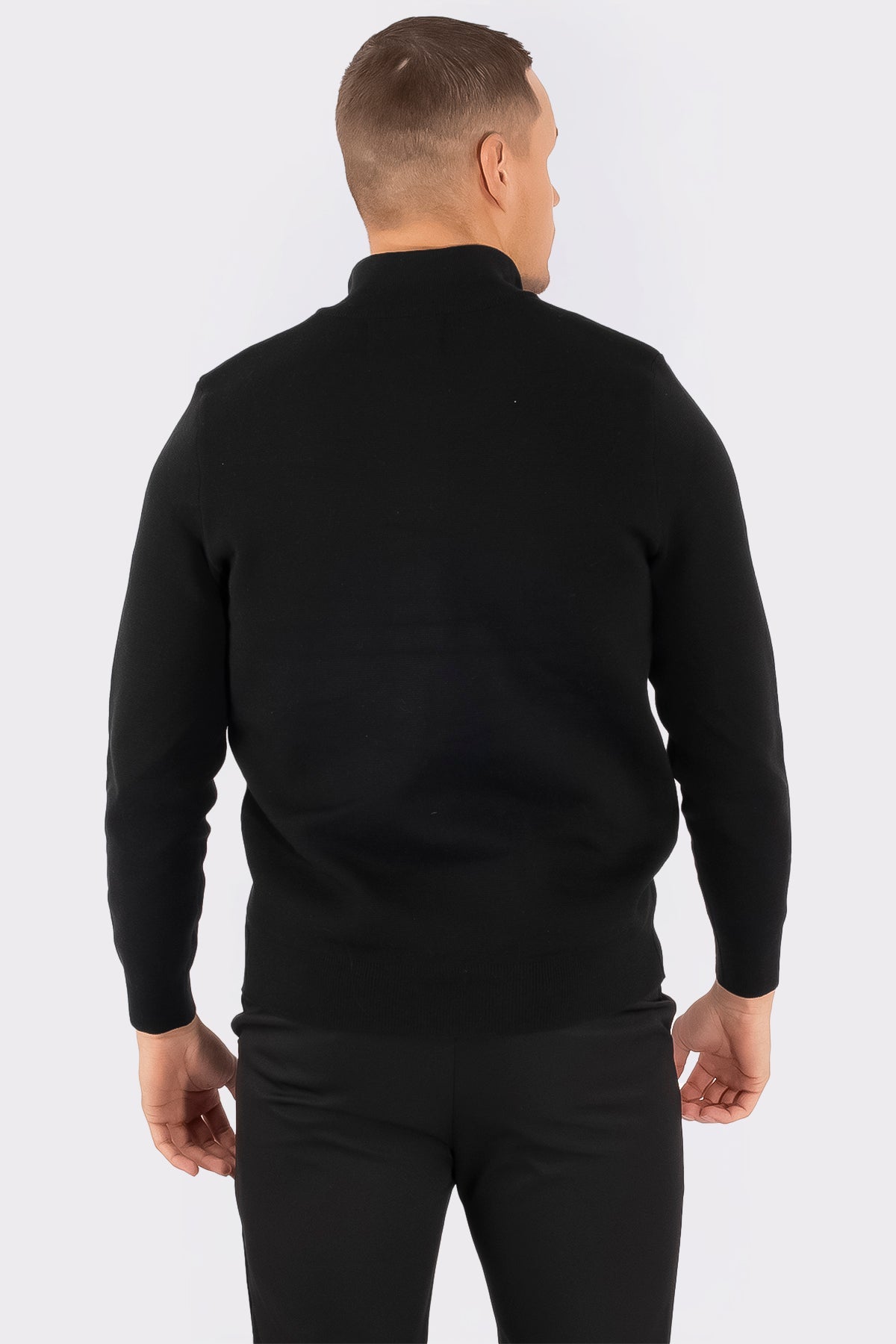 THE VALERIO FULL ZIP SWEATER - Vibes Fashion