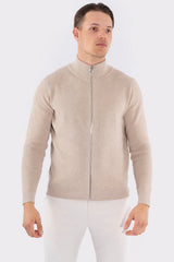 THE VALERIO FULL ZIP SWEATER - Vibes Fashion